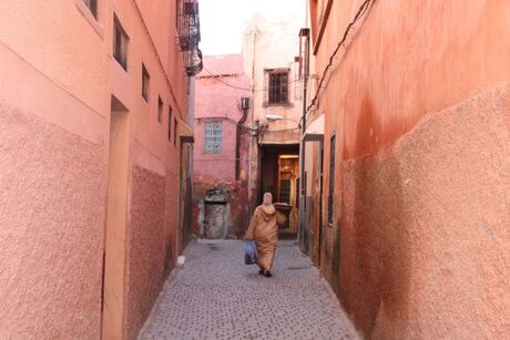 Straatje in Marrakech