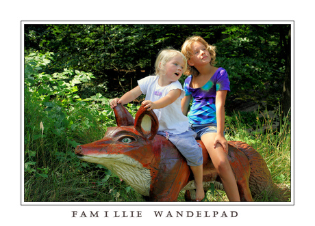 Familie wandelpad