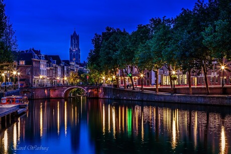 Zicht op stad Utrecht