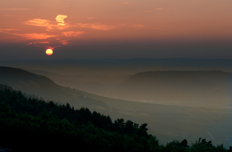 Zonsondergang Moezeldal