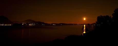 Full Moon over the Lago Maggiore