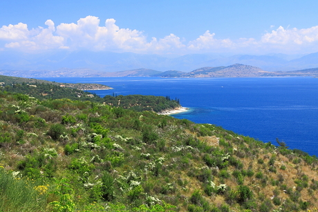 landschap Corfu