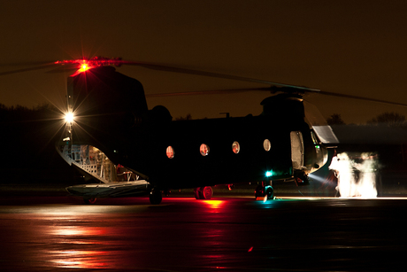 CH-47 during night ops