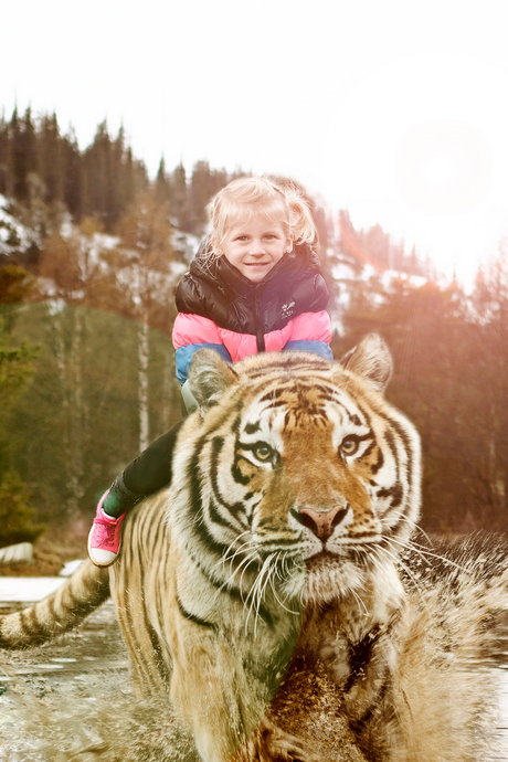 Amarins en haar tijger