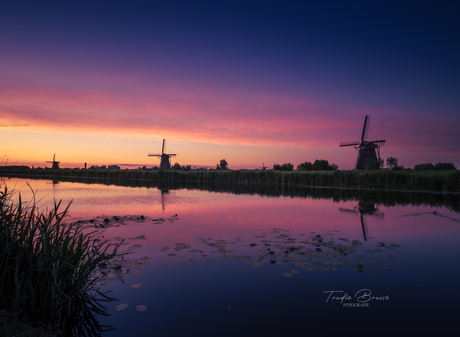 Sunset Kinderdijk 