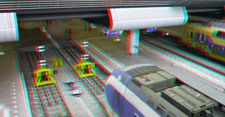 Centraal-station Den Haag 2026 3D