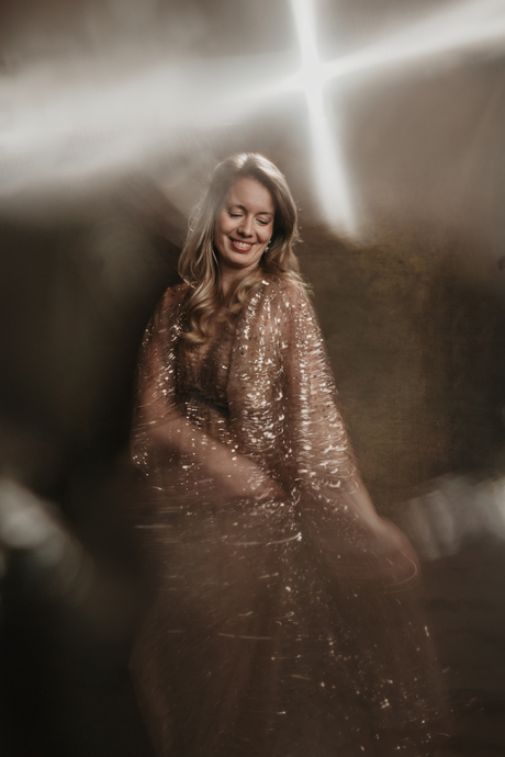 Zelfportret in de studio