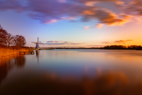 Sunset at Paterwoldsemeer