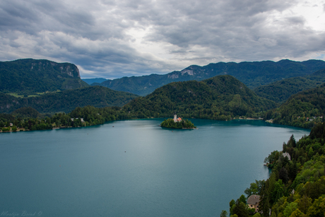 Het meer van Bled in Slovenië