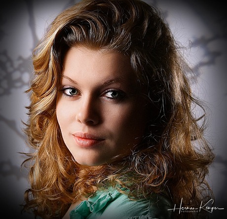 Dat is een oudje (de foto, niet de dame)