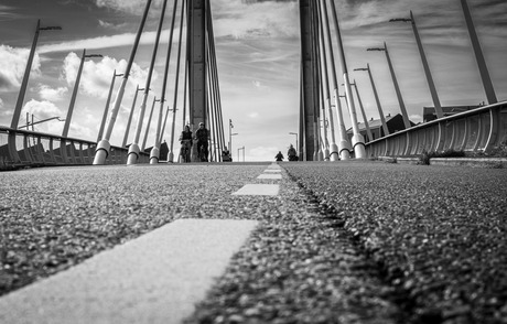 Lijnenspel op de Twistvlietbrug