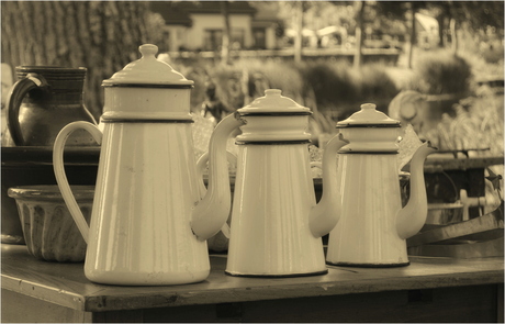 ook een potje koffie