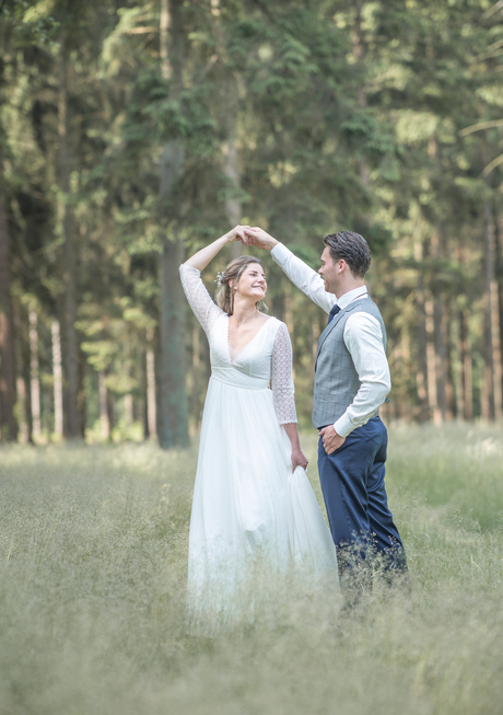 Dansen in het bos