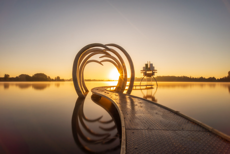 Dromerige zonsopgang bij Timeline