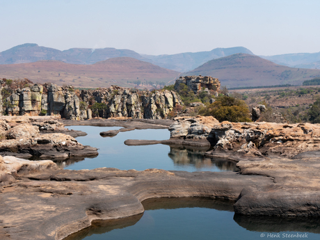 Adembenemend Afrikaans landschap