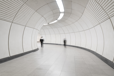Een futuristische vibe in de ondergrondse