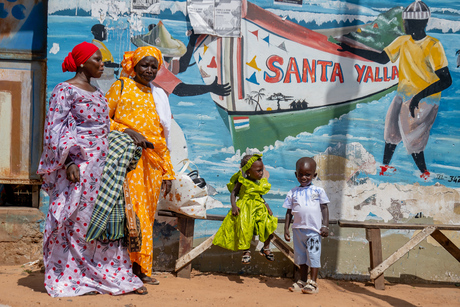 muurschilderijen in Banjul