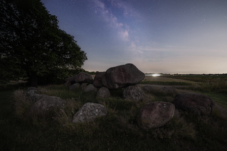 Twilight Milky Way, Hunebed D15