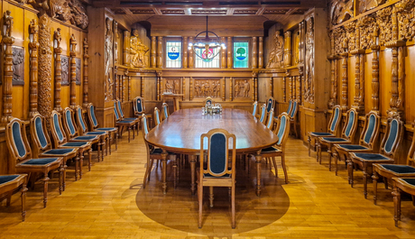 Vergaderzaal van het stadhuis van Triberg