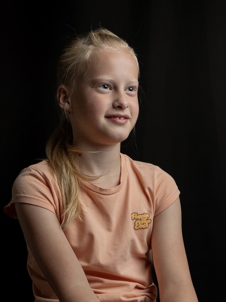 Eerste spontane ervaring portretshoot