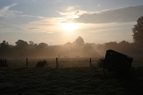 Zonsopgang in Vorden 