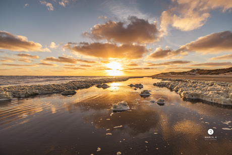 Diamond beach strand Ameland 