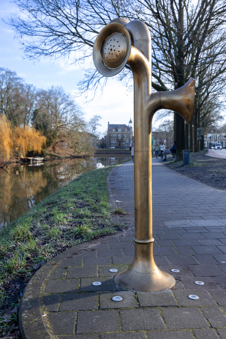 oude Douchekoppen  nu kunstwerk 