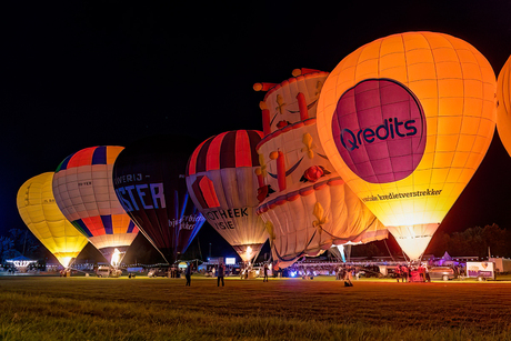 Night glow ballonfeesten Joure