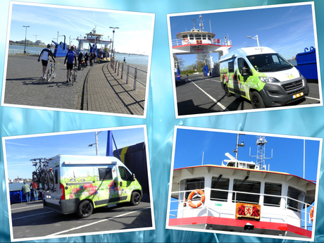 Collage  Veerdienst  Rozenburg  Maassluis  de Blankenburg   op 7 april 2026  