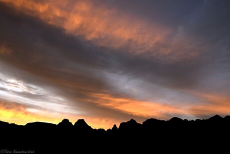 Cathedral Peak Fire Sky