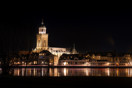 Deventer in de avond