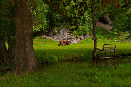 oude tractor