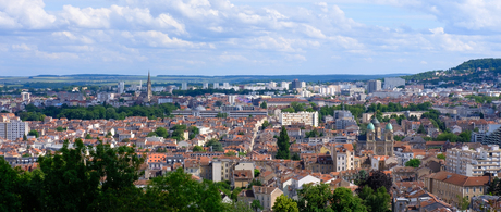 Uitzicht op Nancy