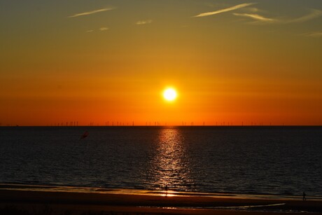 Zonsondergang Domburg