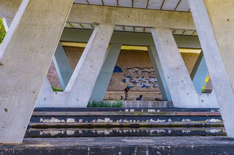 Under the bridge