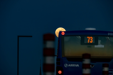 De bus van Weert naar Roermond