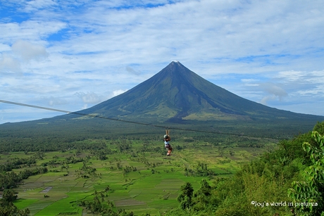 De vulkaan Mayon ( Mayon Volcano )
