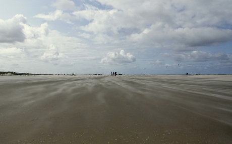 Het strand van Terschelling