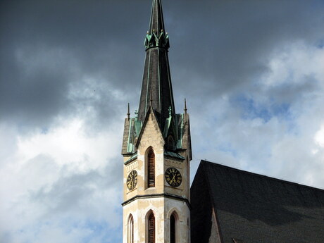 Kerktoren Cesky Krumlov