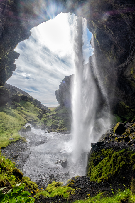 Kvernufoss waterval