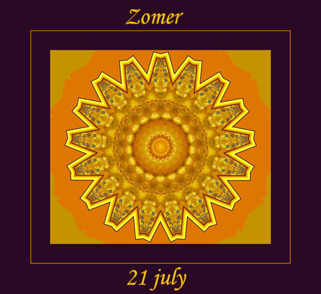 zomerse mandala