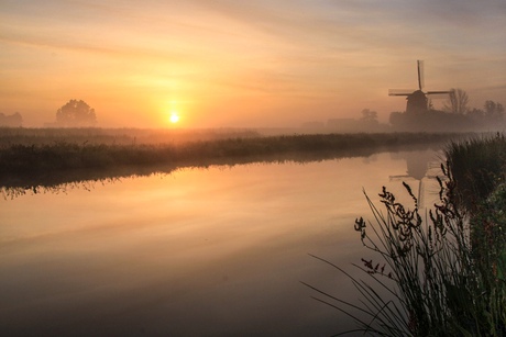 Zonsopkomst in de Eilandspolder