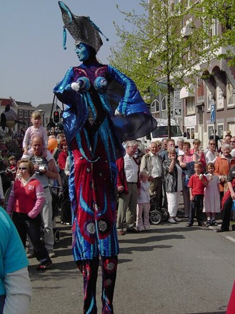 Haarlem, bloemenfeest.