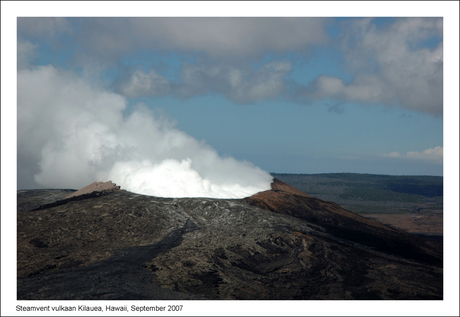 Steam vent Kilauea