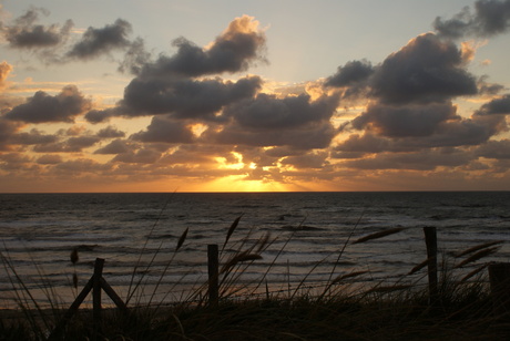 Zonsondergang Zandvoort