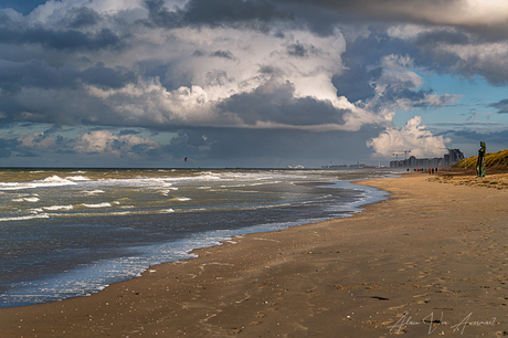 het strand