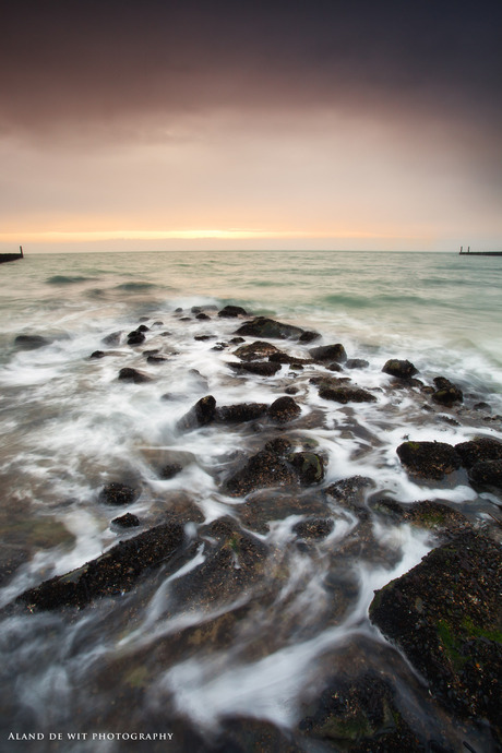 Zonsondergang Zeeland