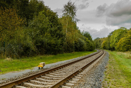 het spoor