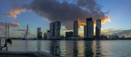 Koude ochtend in Rotterdam