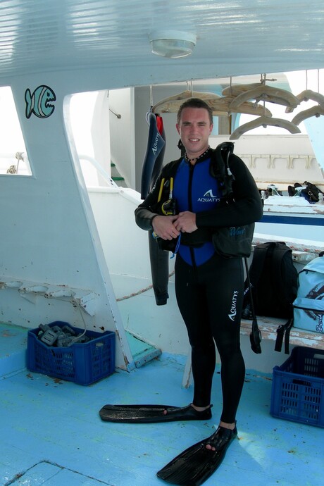Diving Rode Zee